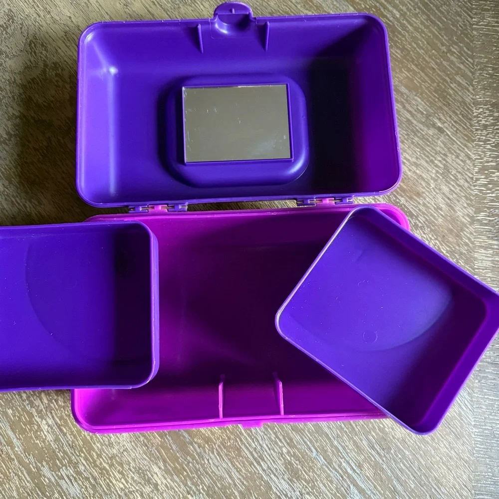 JoJo Siwa Purple caboodle small makeup case / kids carry case